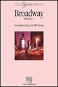 Broadway Vol. 1 book cover